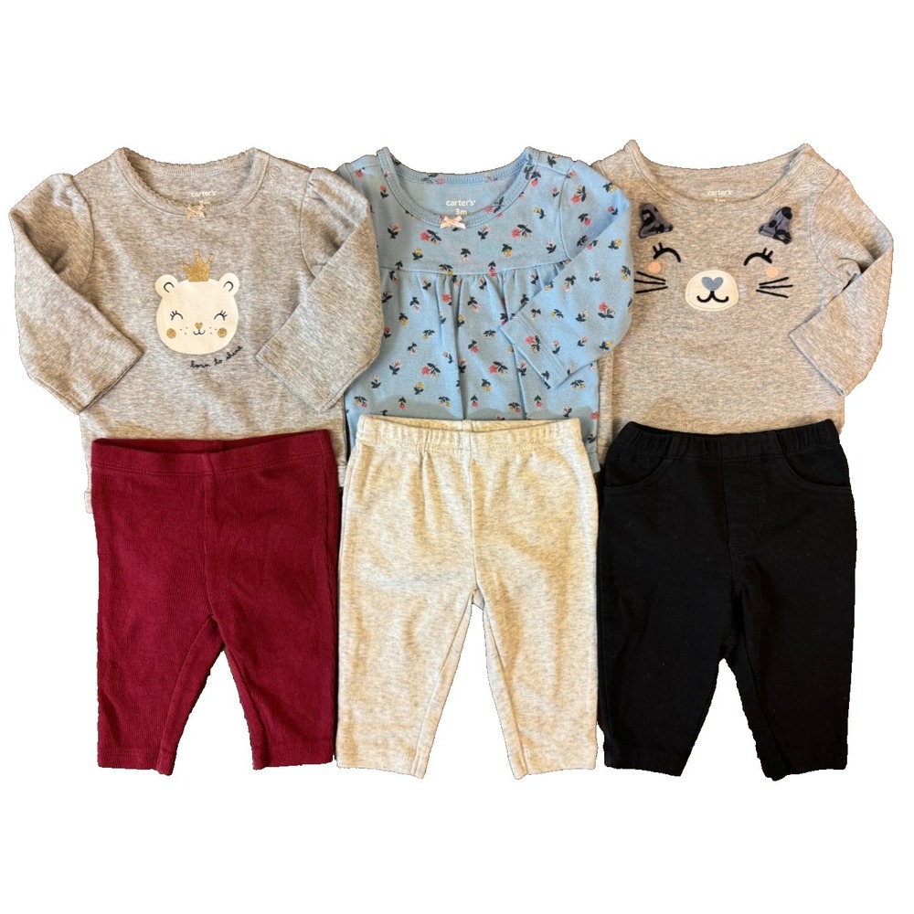Baby Girl 3 Months Outfits Leggings Pants Shirtsβ Long Sleeve Clothes Lot Llama